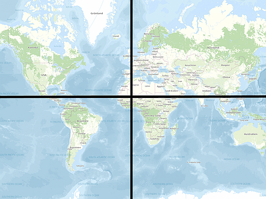 TMS-Karte Global Earth OSM