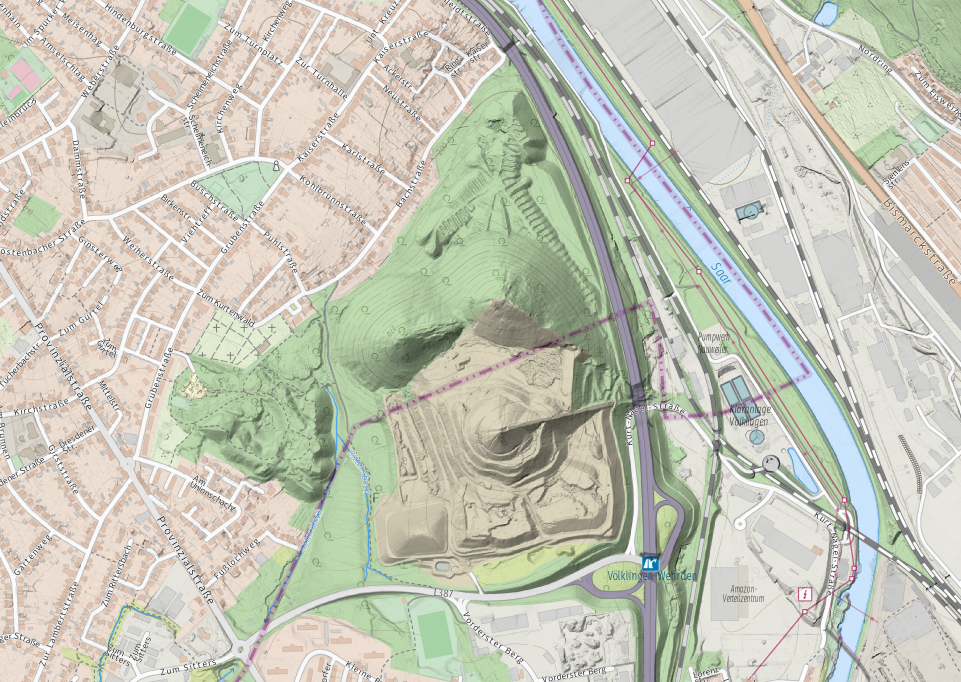 DGM 1 mit onmaps DGM 1 mit onmaps