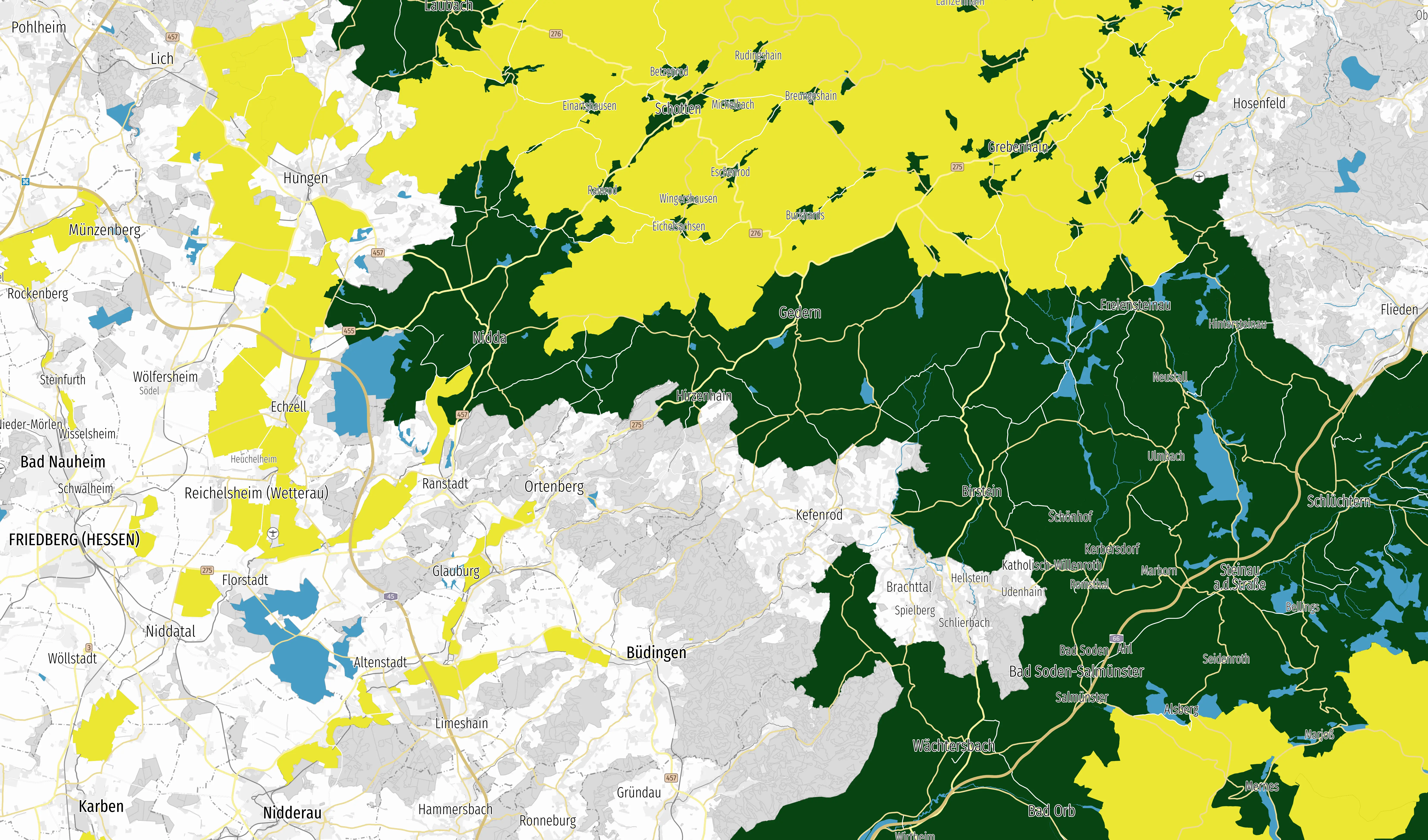 Schutzgebiete jetzt in onmaps verfügbar – Planung mit Naturschutzdaten erleichtert Schutzgebiete jetzt in onmaps verfügbar – Planung mit Naturschutzdaten erleichtert