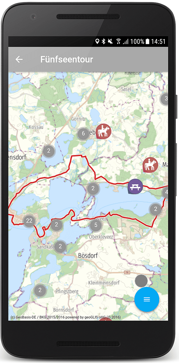 App mit Route App mit Route