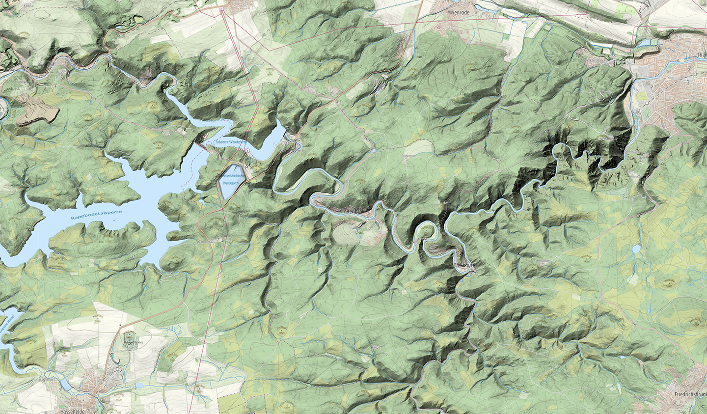 Neue Höhendaten in onmaps – Präzisere Schummerung & Höhenlinien mit DGM2 Neue Höhendaten in onmaps – Präzisere Schummerung & Höhenlinien mit DGM2